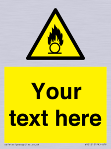 Custom Oxidising Sign